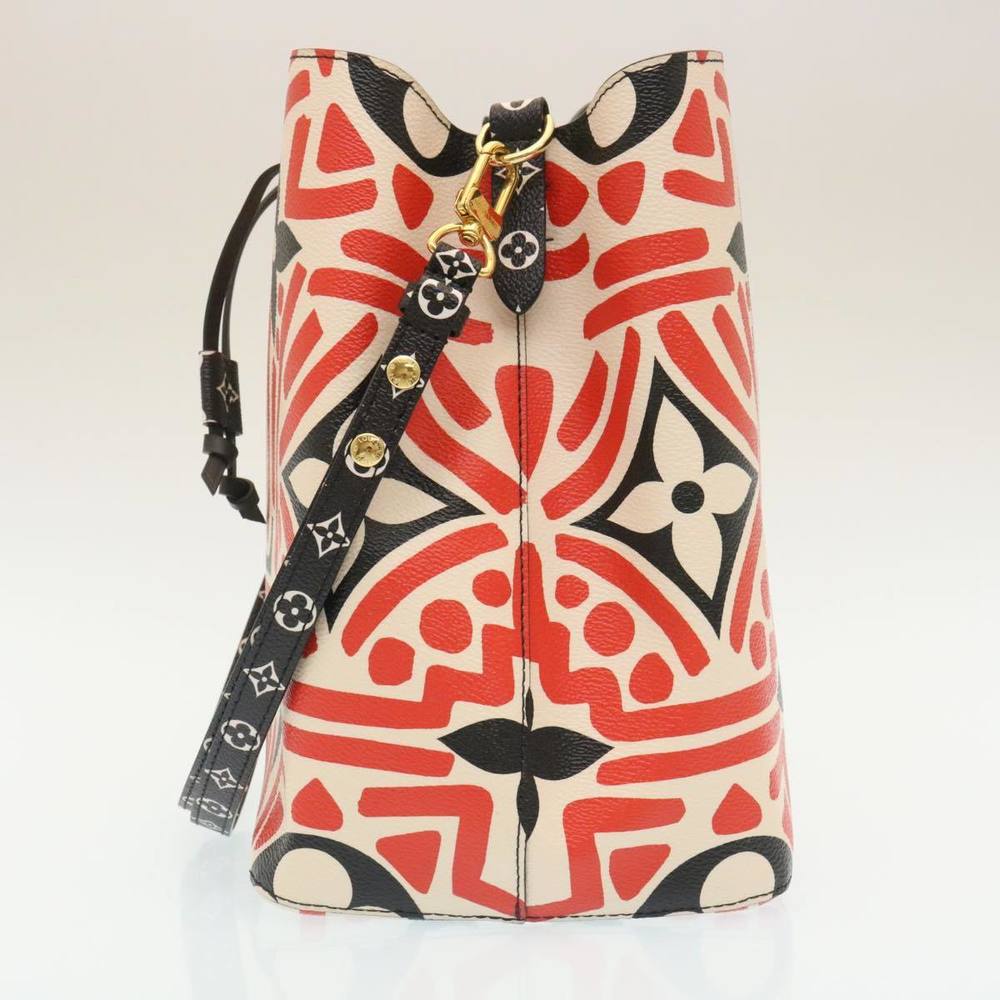 LOUIS VUITTON Monogram Giant LV Clafoutis Neo Noe Shoulder Bag Red Auth 29182A - Picture 3 of 16